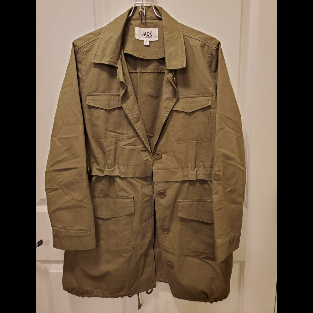 Jack by BB Dakota Antigone Olive Jacket Size Small - Picture 9 of 9